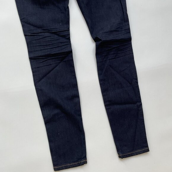 Guess Women’s Power Curvy Mid Rise Skinny Jeans Dark Indigo Size 27 - Picture 9 of 12